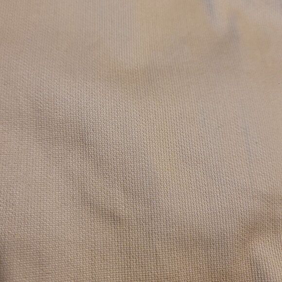 George Womens Pants Capris Dressy Casual Mid Rise Flat Front Light Camel 8 - Picture 4 of 6